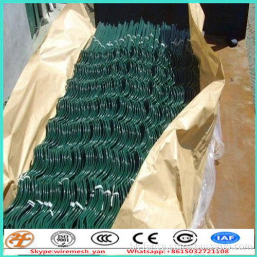 green pvc coated tomato spiral plant supports